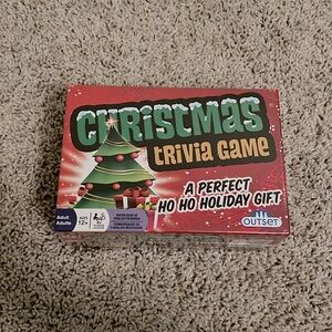 Christmas trivia game, new in box